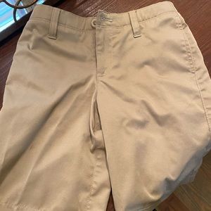 UA khaki shorts youth